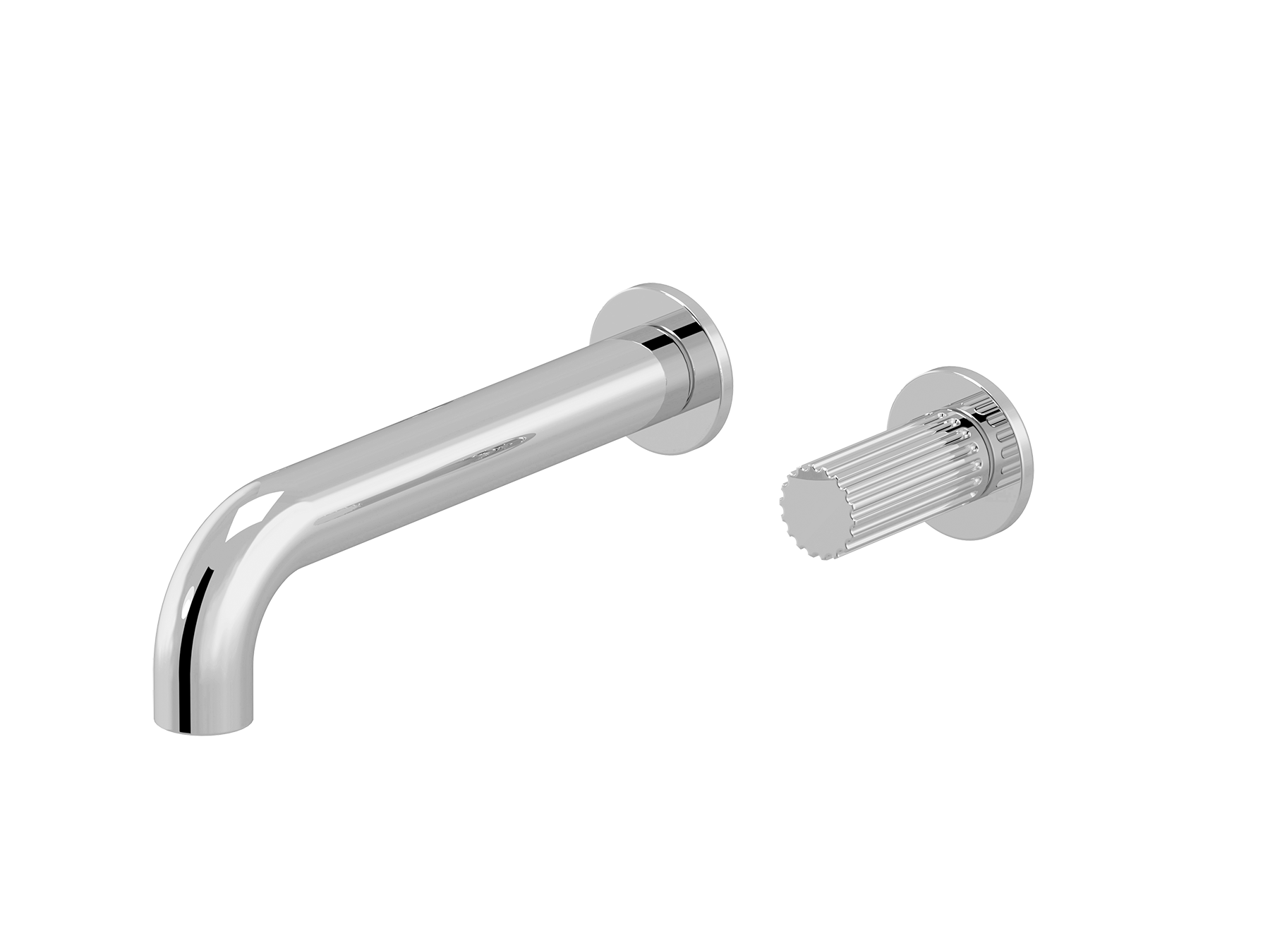 Concealed wall-mounted washbasin tap, spout 200 mm