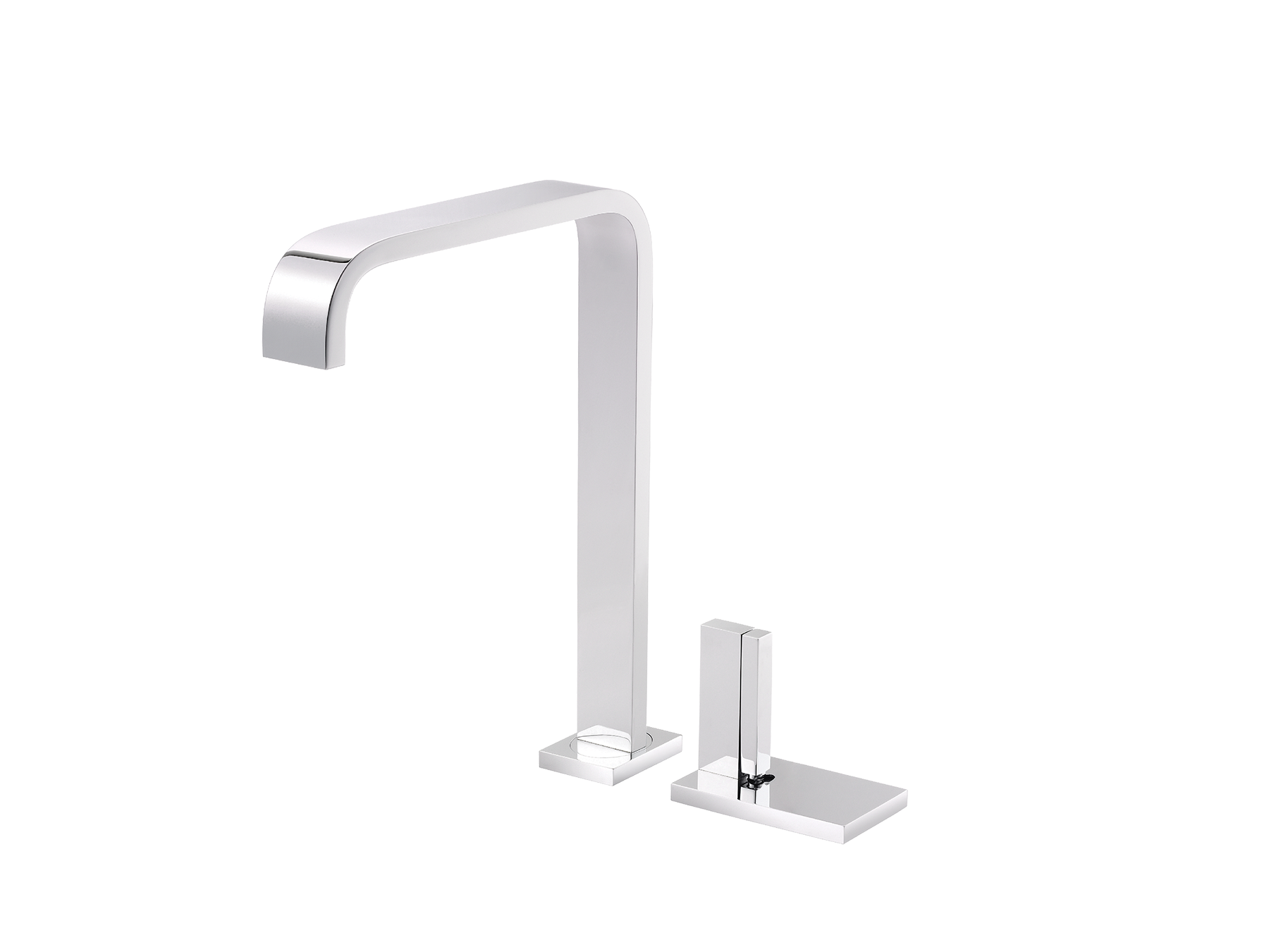 Single-lever mixer for kitchen