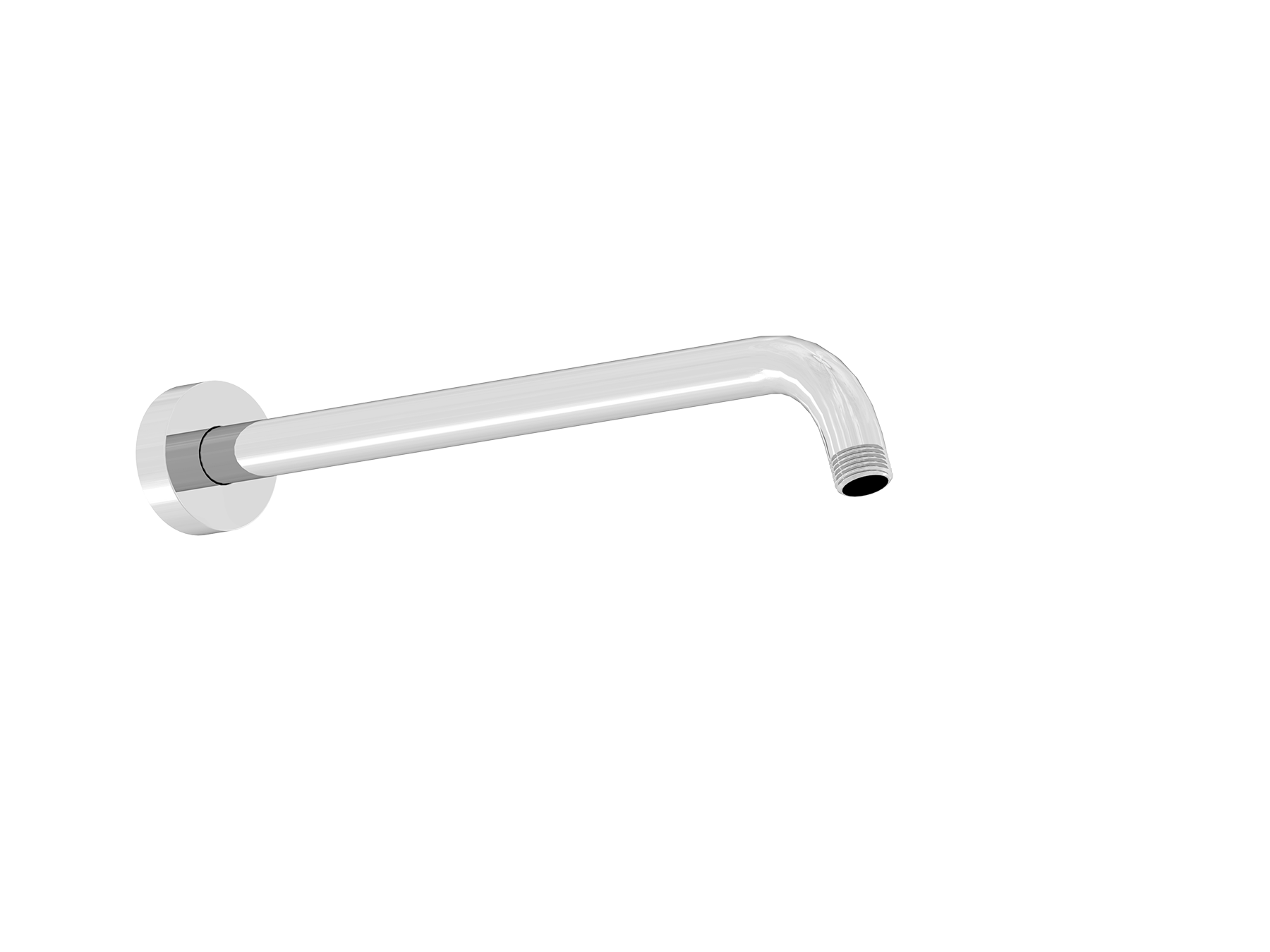 Round shower arm, horizontal “Tune”, 420mm