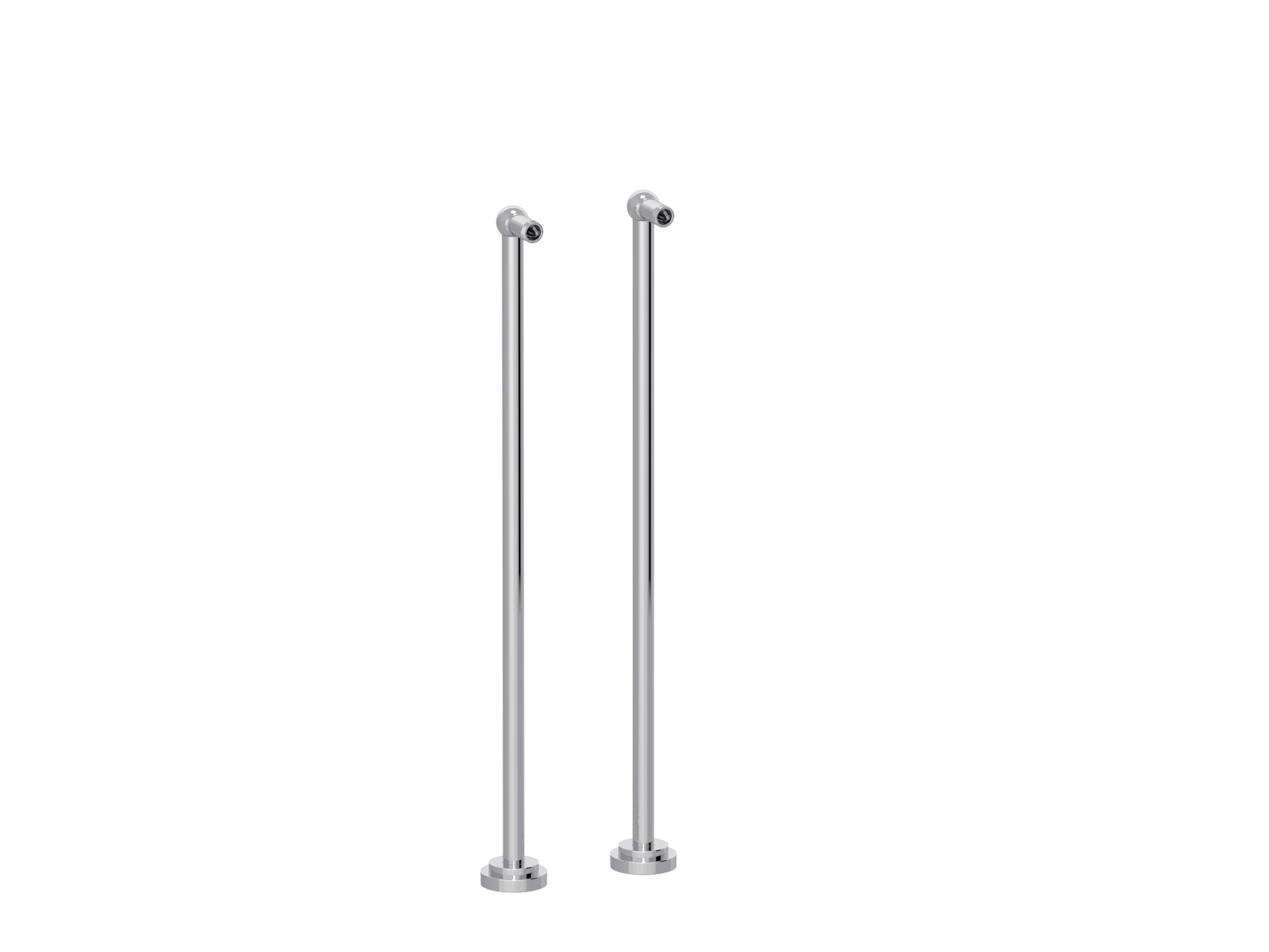 Säulenpaar 80cm „Retro“ für Badewanne