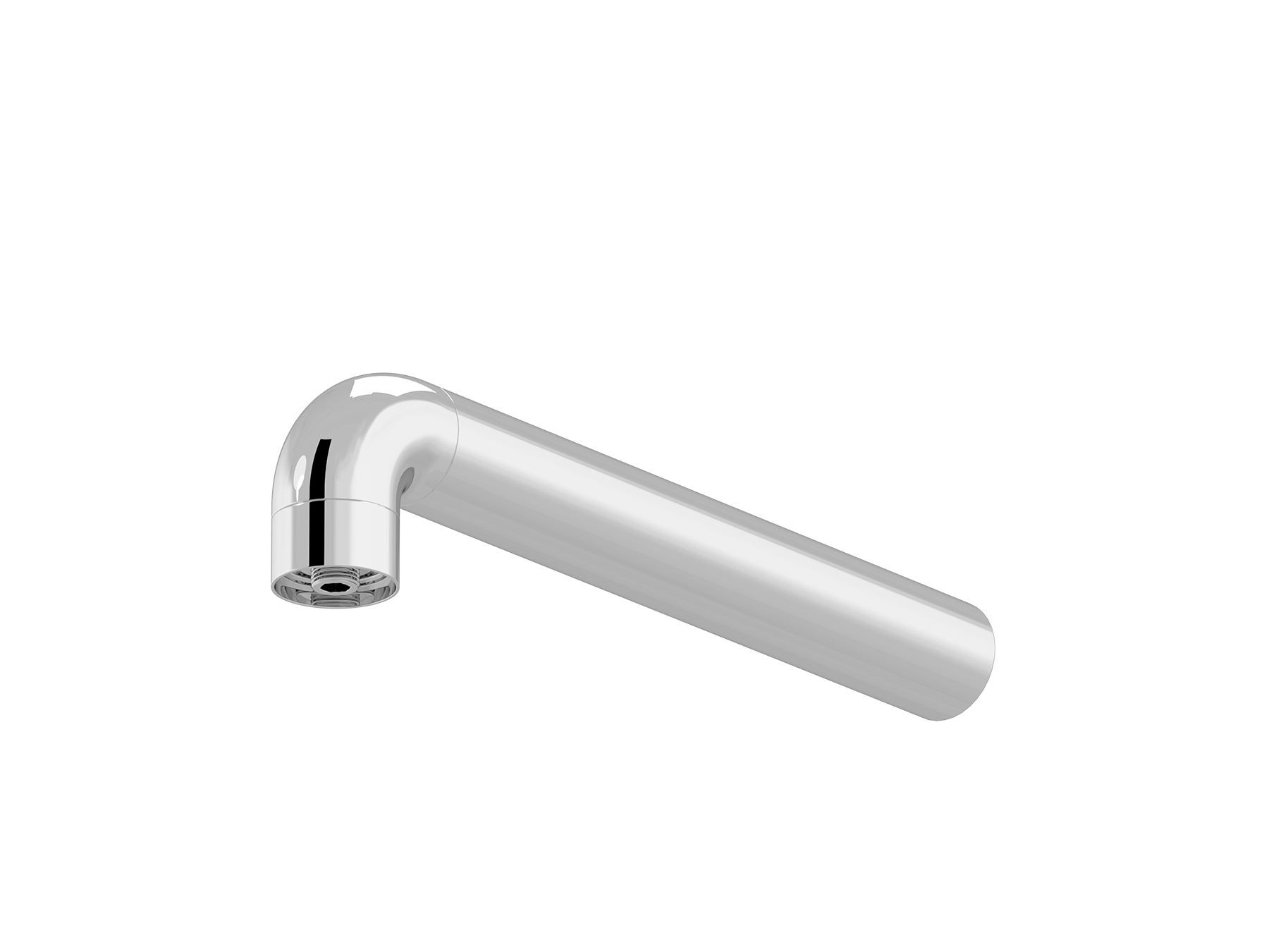 Round shower arm “Joe”, horizontal, 414 mm