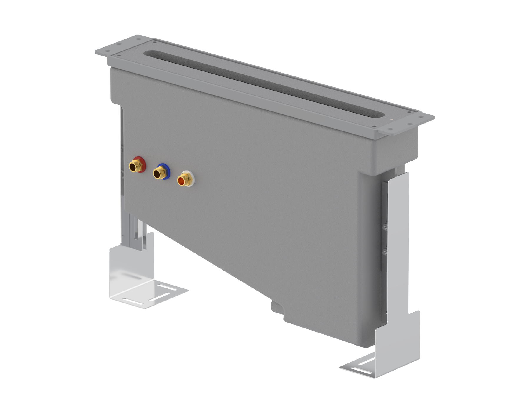 8030.00.11 Concealed module with drip tray for deckmounted bath set